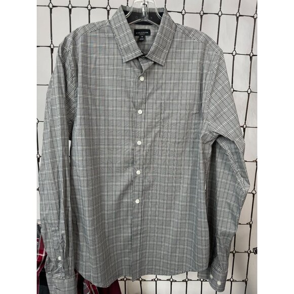Set Of 4 Mens Long Sleeve Plaid & Checkered Shirts Size M Structure Zoo York - Picture 5 of 16